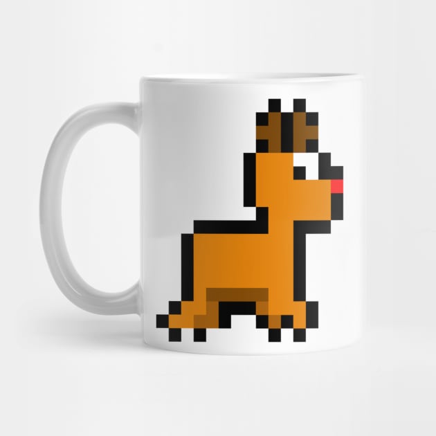 Pixel Art Rudolph by LuisP96